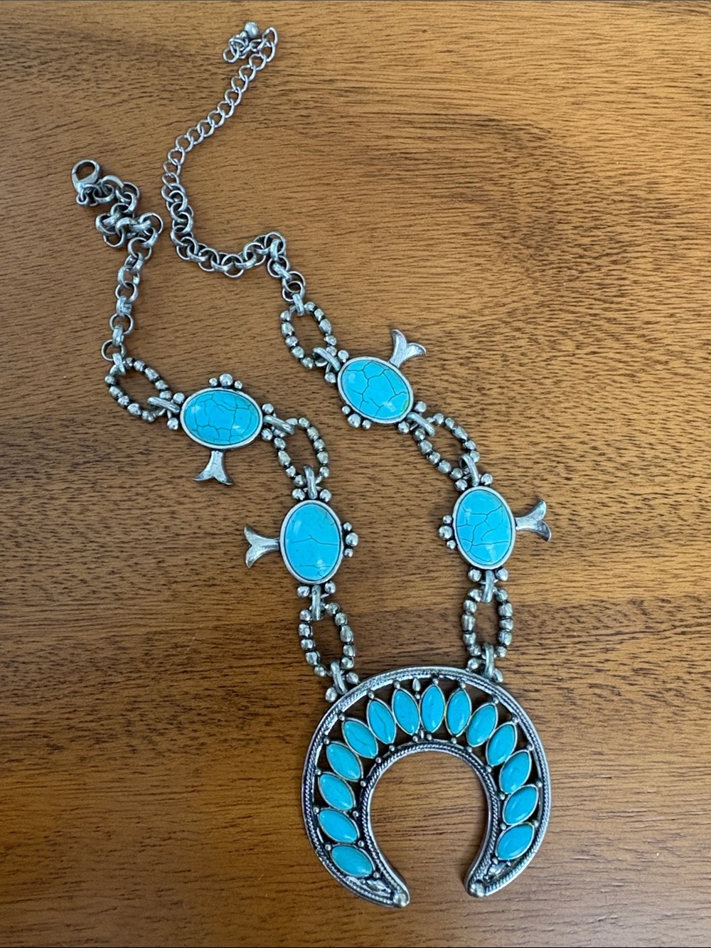 Boho Turquoise Necklace